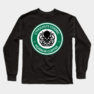 Cthulhu's Cosmic Horror Coffee Long Sleeve T-Shirt